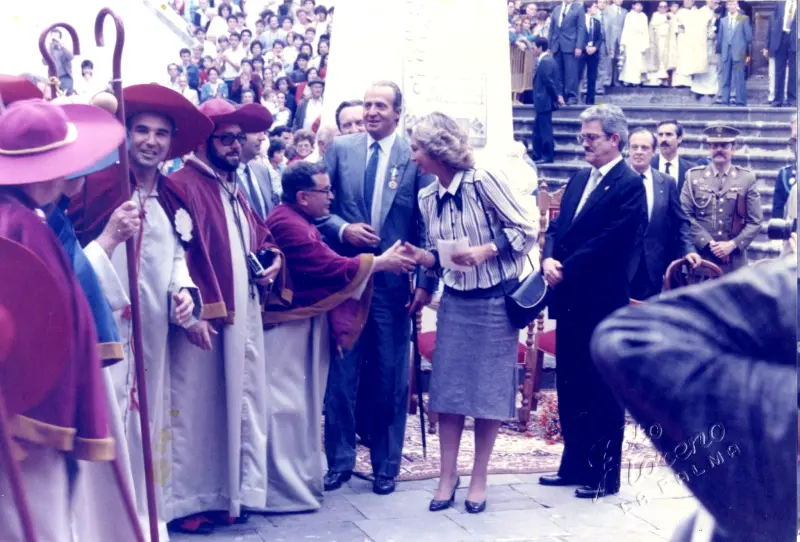Visita de SS.MM. los Reyes de España a La Palma